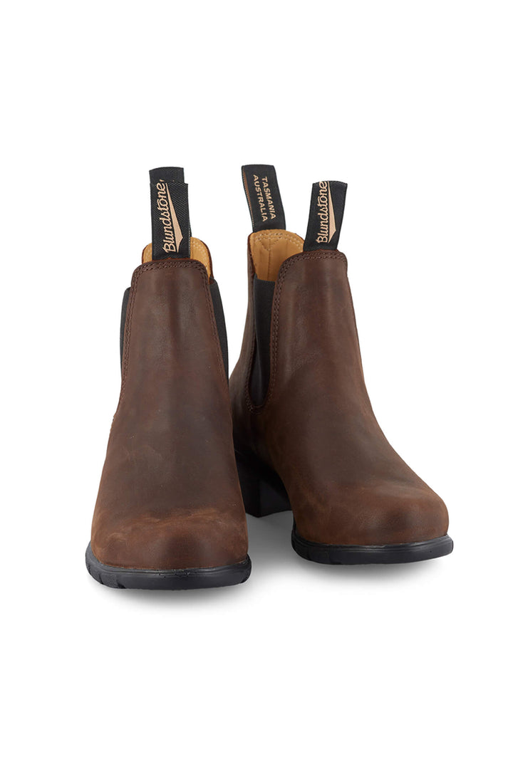 Blundstone 1673 Antique Brown Leather Ankle Boots
