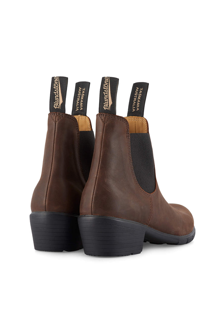 Blundstone 1673 Antique Brown Leather Ankle Boots