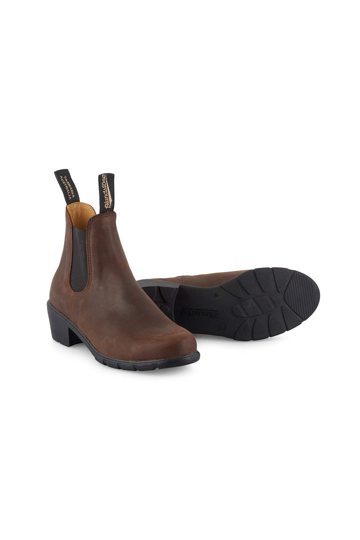 Blundstone 1673 Antique Brown Leather Ankle Boots