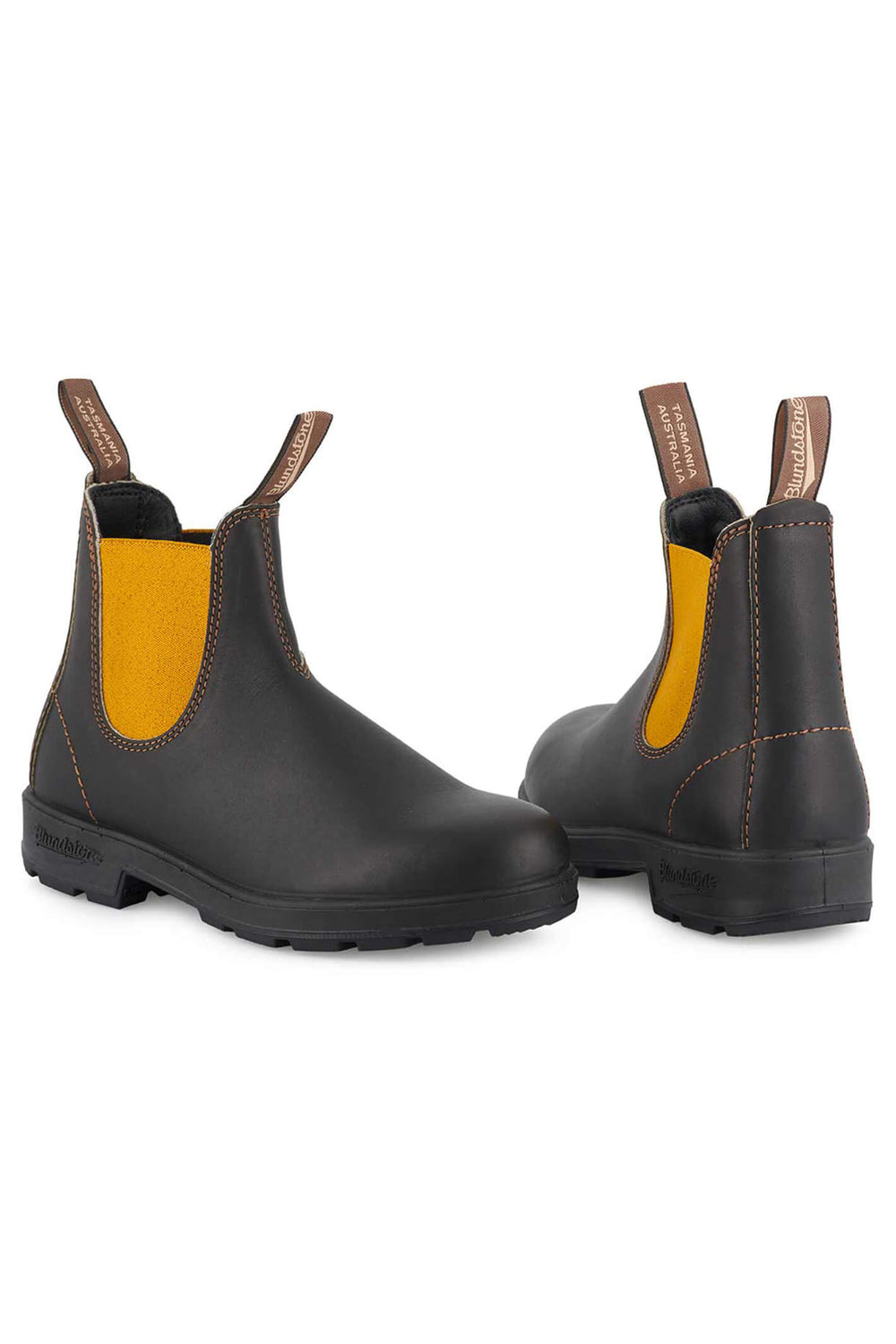 Blundstone 1919 Brown Mustard Leather Ankle Boot - Shirley Allum Boutique
