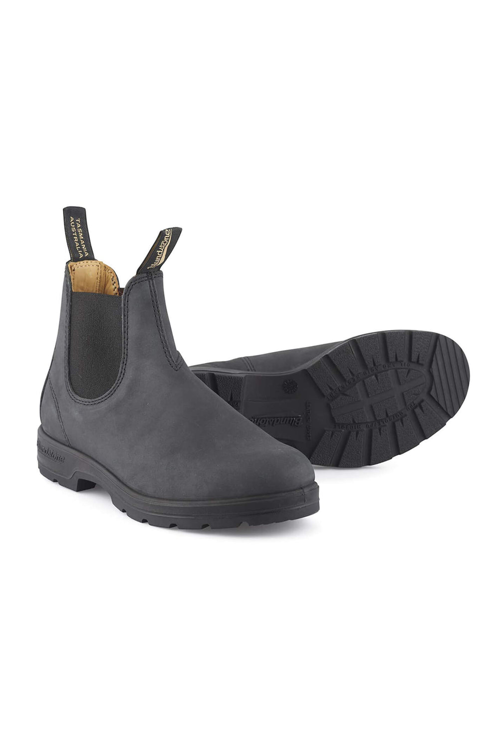 Blundstone 587 Rustic Black Leather Boots - Shirley Allum Boutique