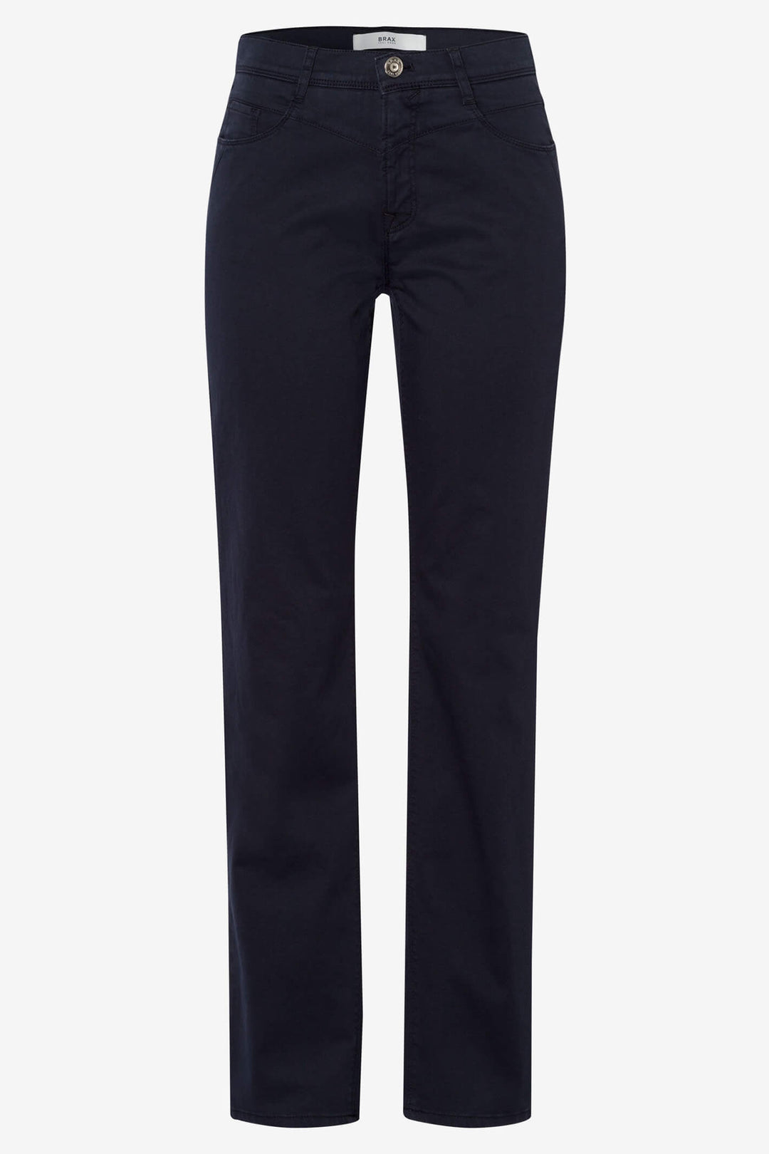 Brax 71-1458 21 Navy Blue Carola Five Pocket Trousers - Shirley Allum Boutique