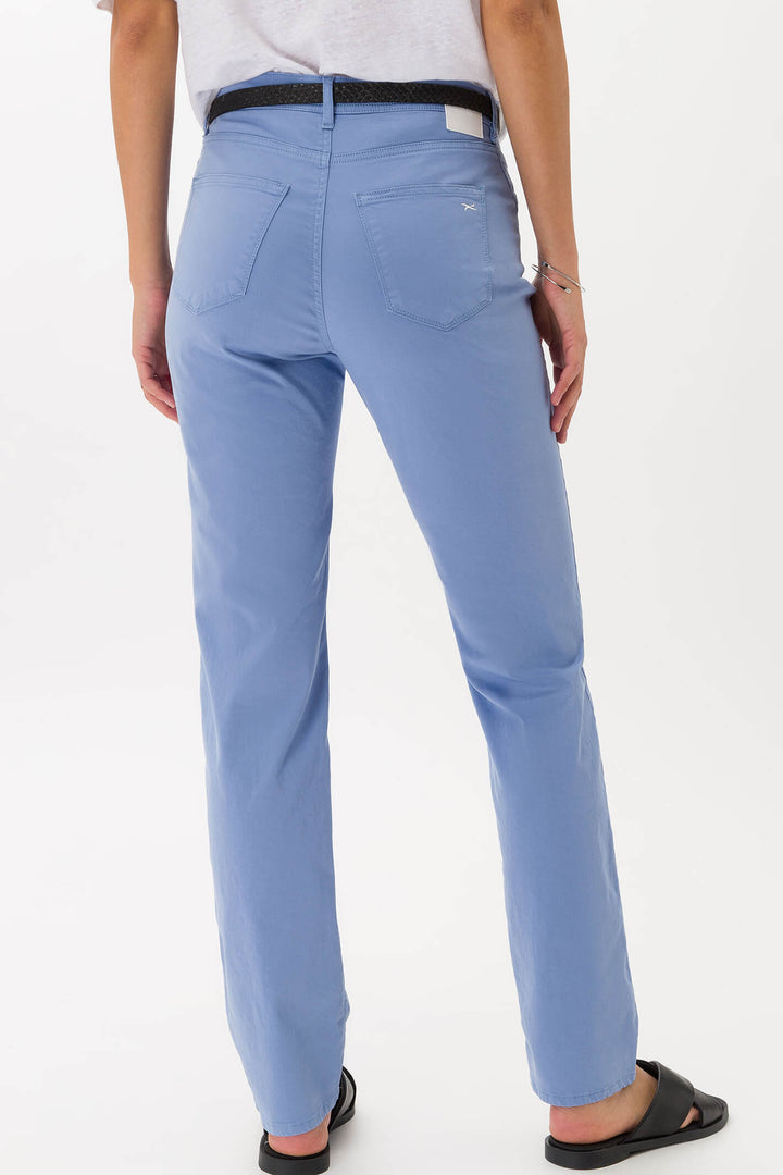 Brax 71-1458 27 Carola Blue Five Pocket Trousers - Shirley Allum Boutique