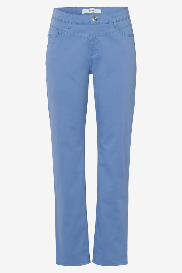 Brax 71-1458 27 Carola Blue Five Pocket Trousers - Shirley Allum Boutique