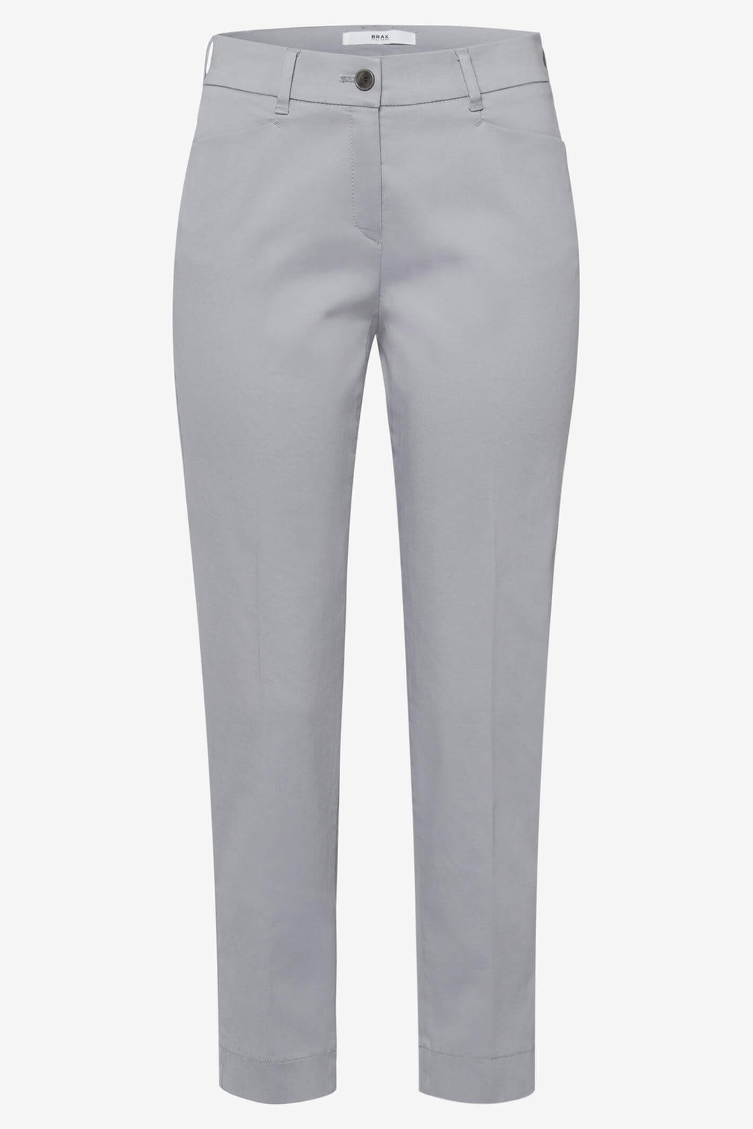 Brax 72-1458 09 Mara S Light Grey Slim Fit Trousers - Shirley Allum Boutique