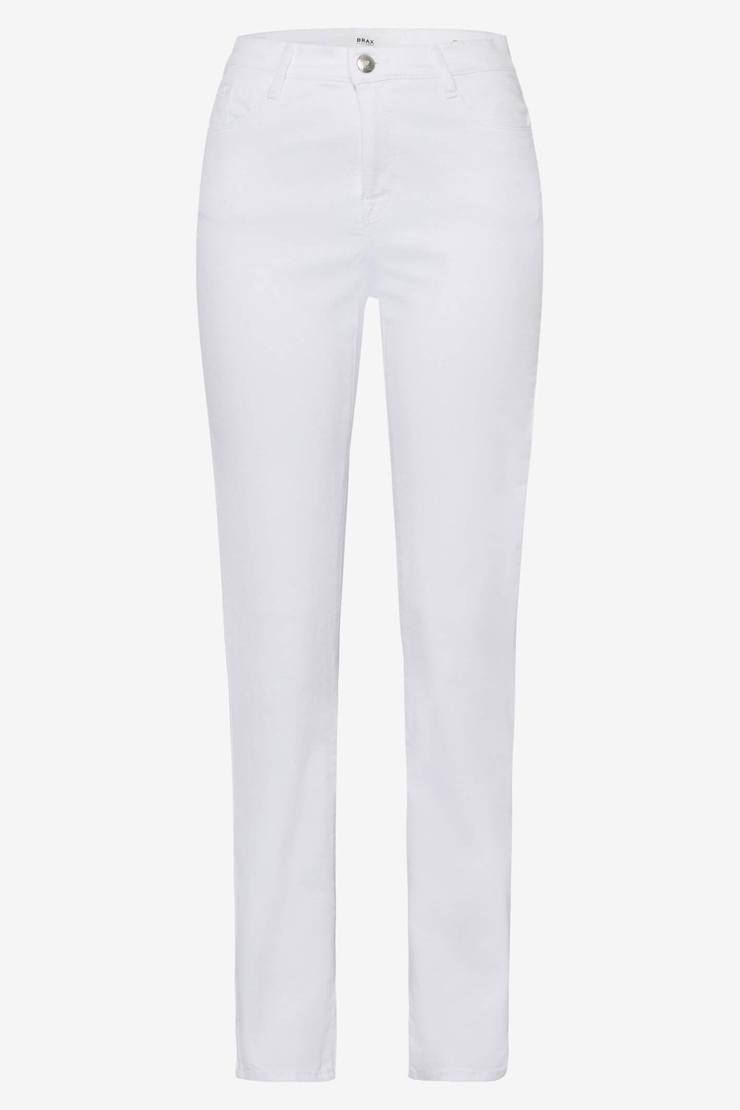 Brax 72-4058 99 Mary White Slim Fit Straight Cut Five Pocket Jeans - Shirley Allum Boutique