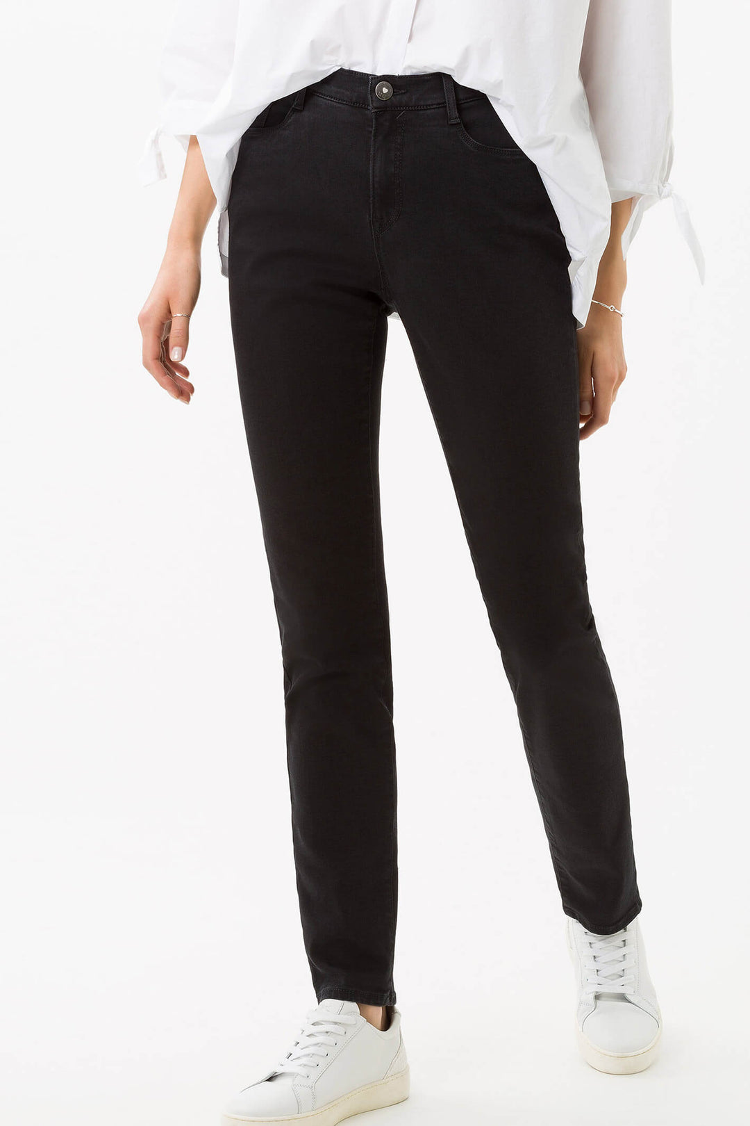 Brax Carola 70-4000/02 Blue Planet Black Jeans - Shirley Allum Boutique