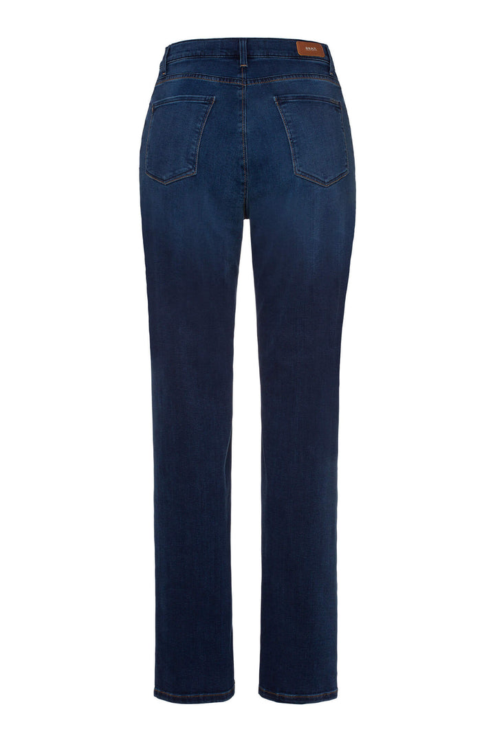 Brax Carola 70-4000/25 Slightly Used Blue Denim Straight Fit Jean - Shirley Allum Boutique