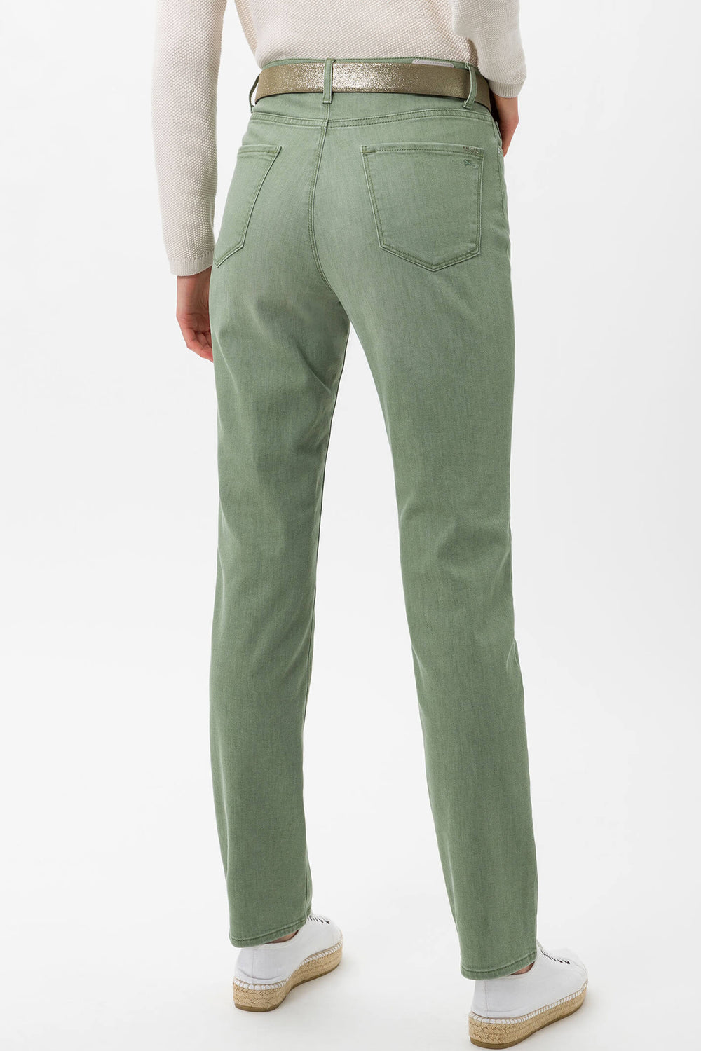Brax Carola 74-4007-34 Blue Planet Green Jeans - Shirley Allum Boutique