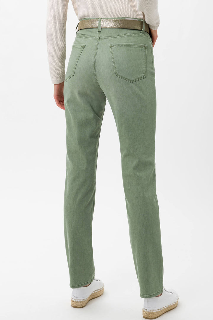 Brax Carola 74-4007-34 Blue Planet Green Jeans - Shirley Allum Boutique