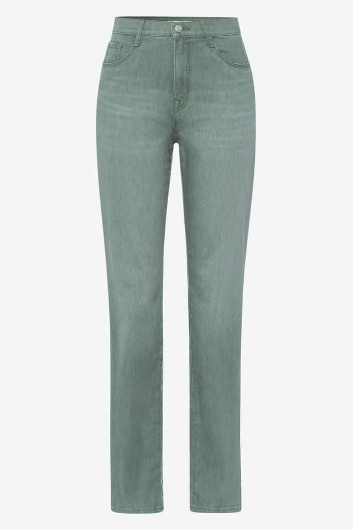Brax Carola 74-4007-34 Blue Planet Green Jeans - Shirley Allum Boutique