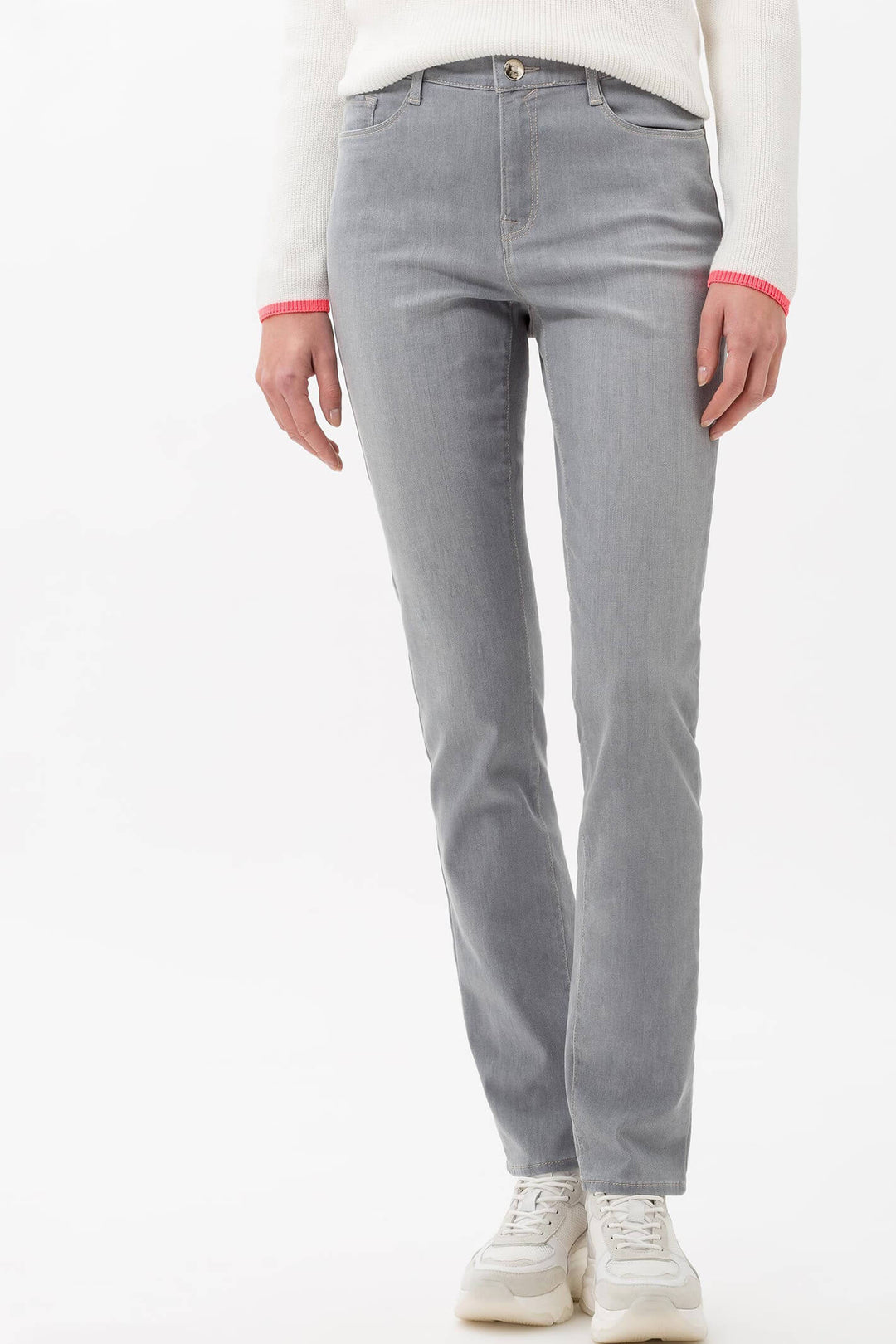 Brax Carola 74-400707 Blue Planet Grey Jeans - Shirley Allum Boutique