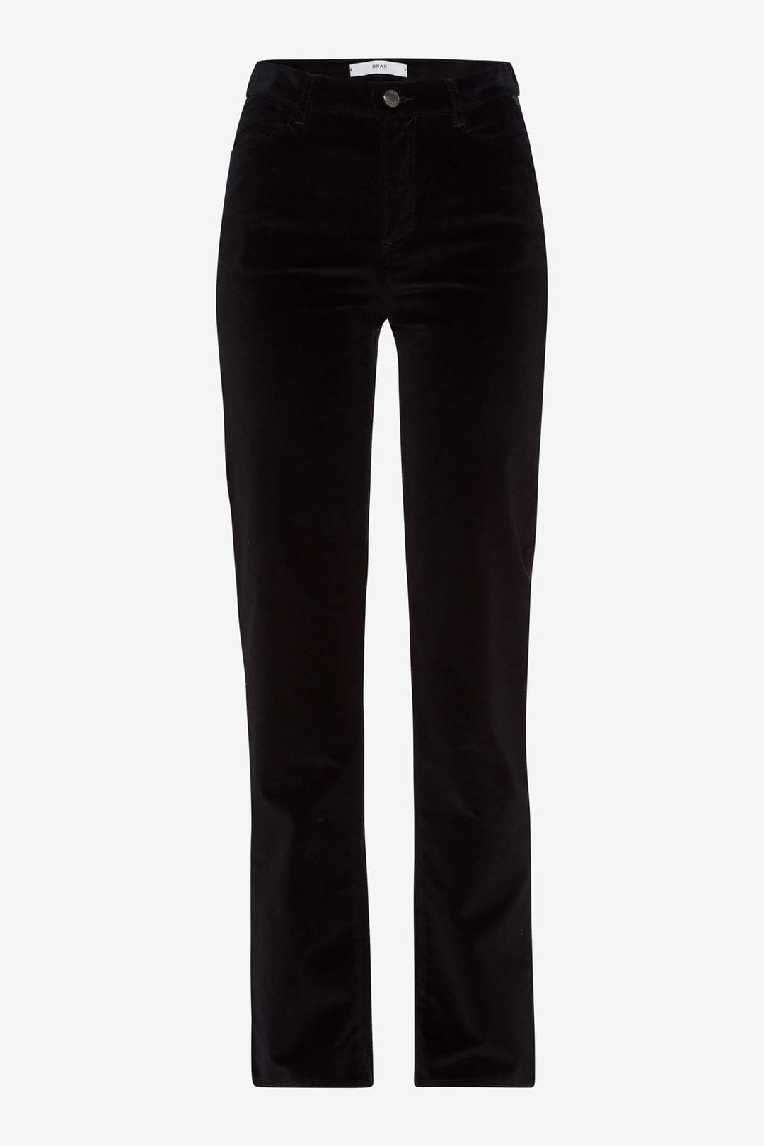 Brax Carola 75-1037 02 Black Velvet Motion Jeans - Shirley Allum Boutique