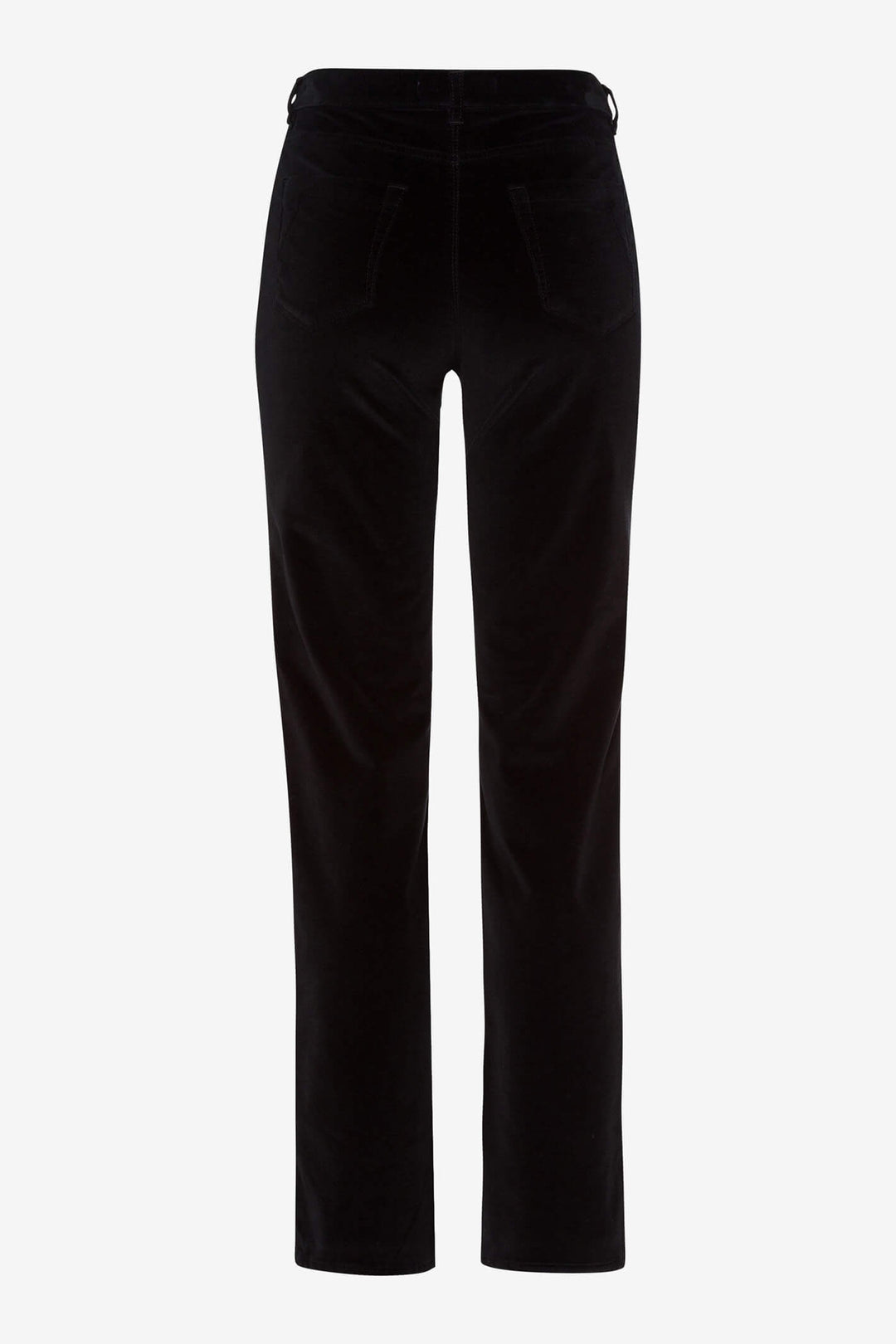 Brax Carola 75-1037 02 Black Velvet Motion Jeans - Shirley Allum Boutique