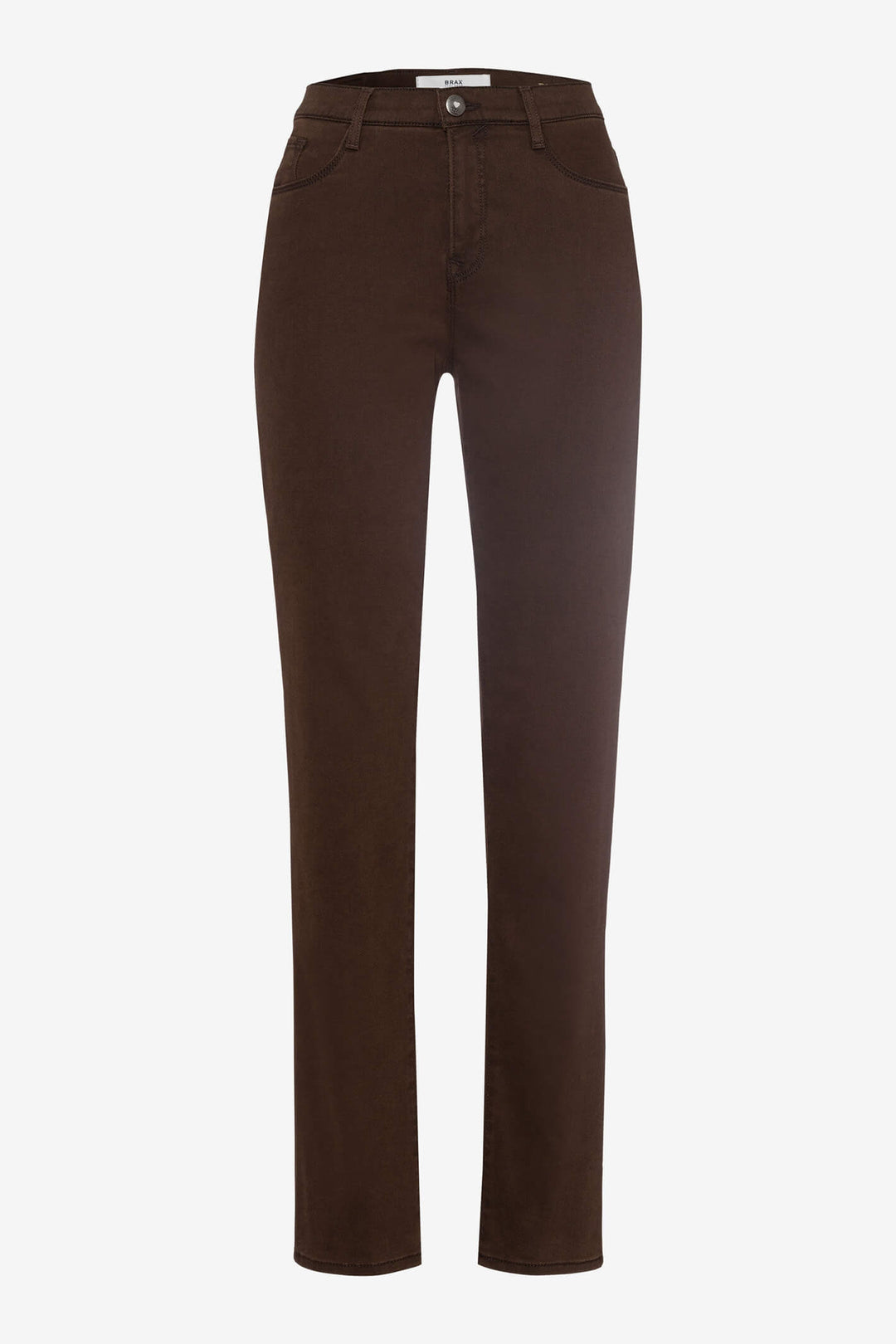 Brax Carola 75-4007/52 Brown Straight Fit Jeans - Shirley Allum Boutique