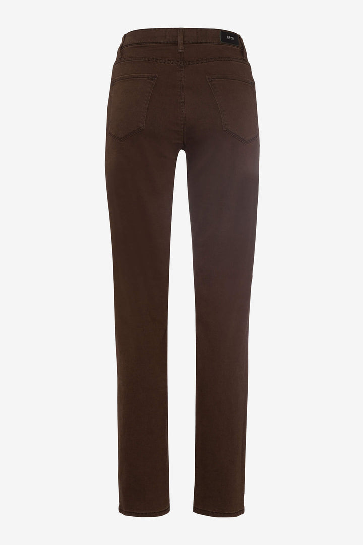 Brax Carola 75-4007/52 Brown Straight Fit Jeans - Shirley Allum Boutique