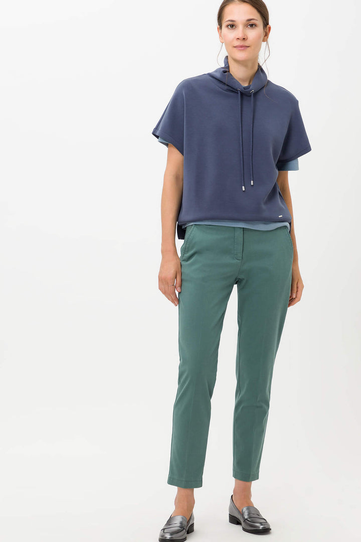 Brax Maron 79-1704 36 Sage Green Trouser - Shirley Allum Boutique