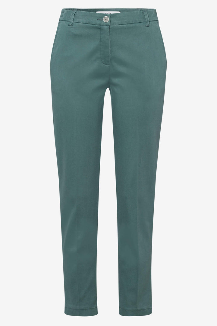 Brax Maron 79-1704 36 Sage Green Trouser - Shirley Allum Boutique