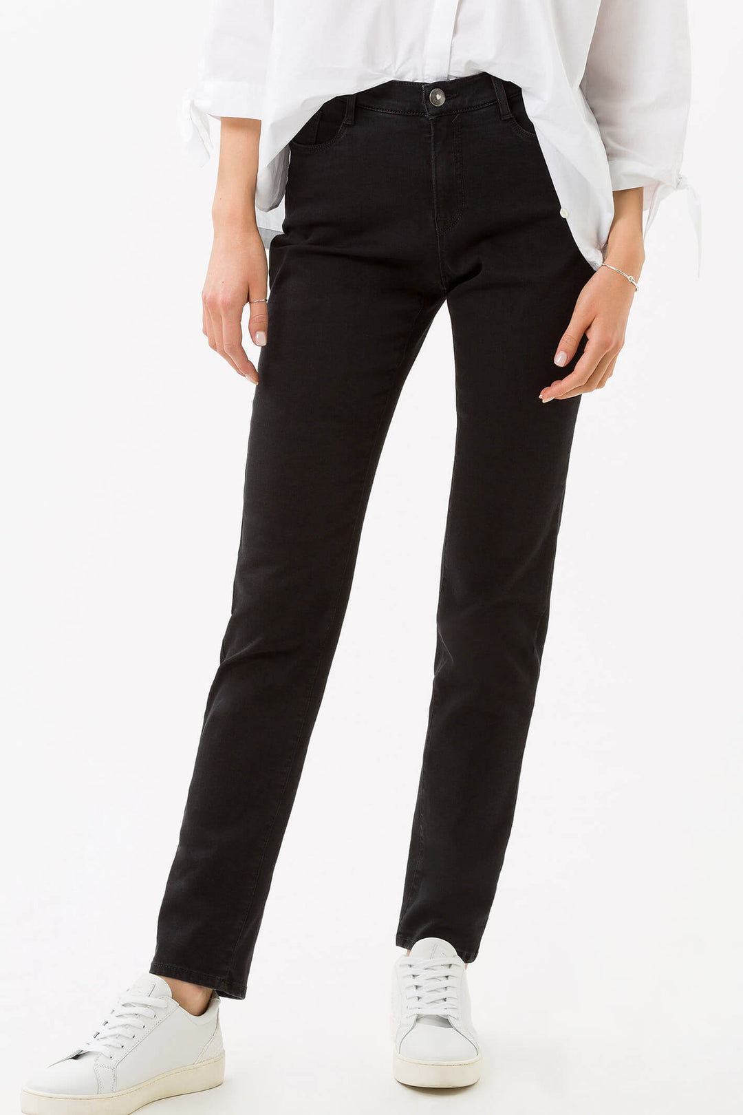 Brax Mary 70-4000-02 Blue Planet Black Jeans - Shirley Allum Boutique