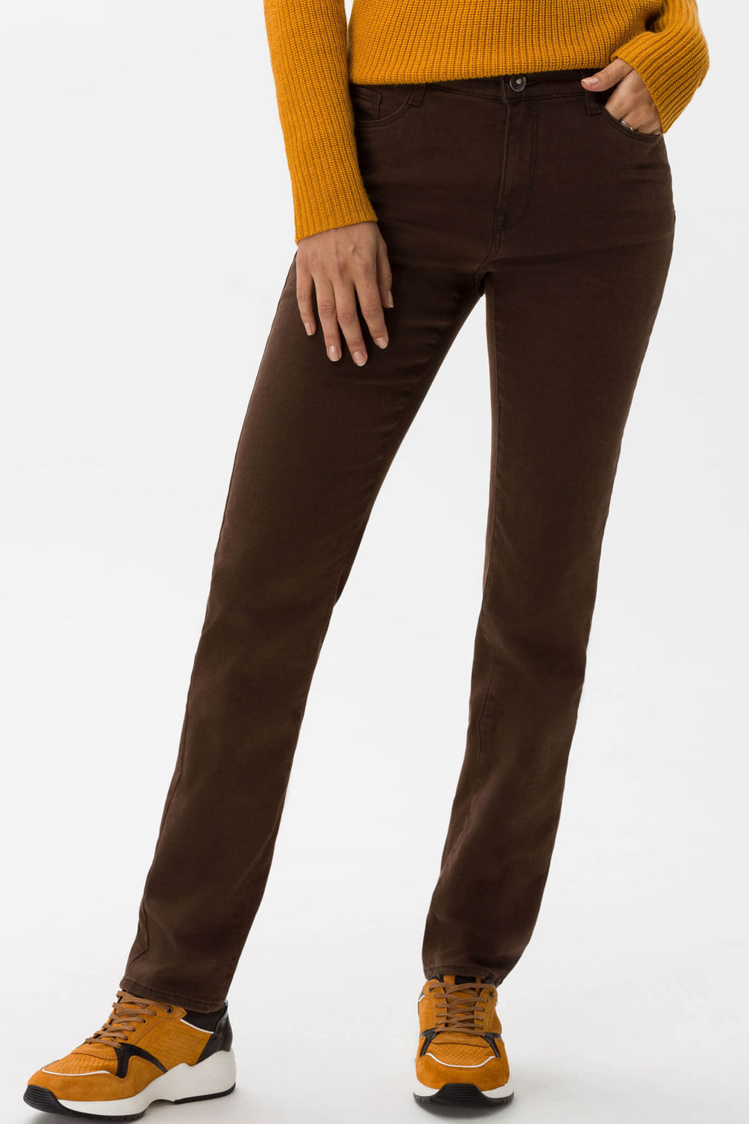 Brax Mary 74-4007 Blue Planet Jeans Brown 52#colour_brown-52