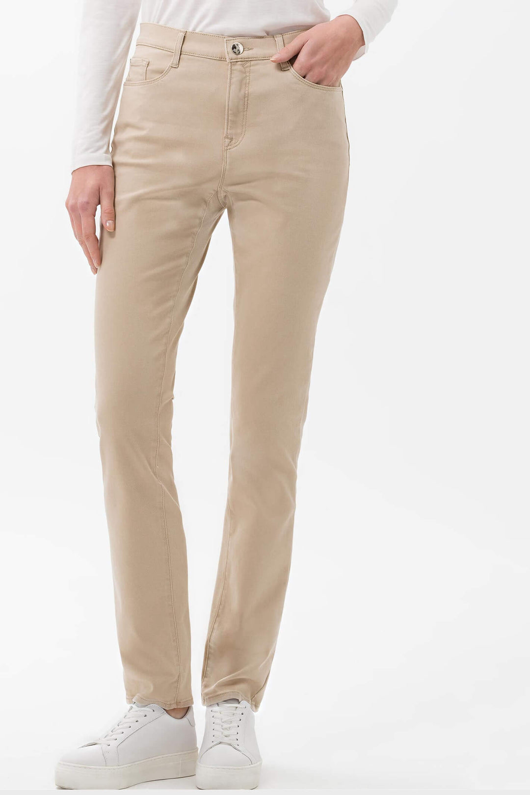 Brax Mary 74-4007-56 Blue Planet Beige Jeans - Shirley Allum Boutique