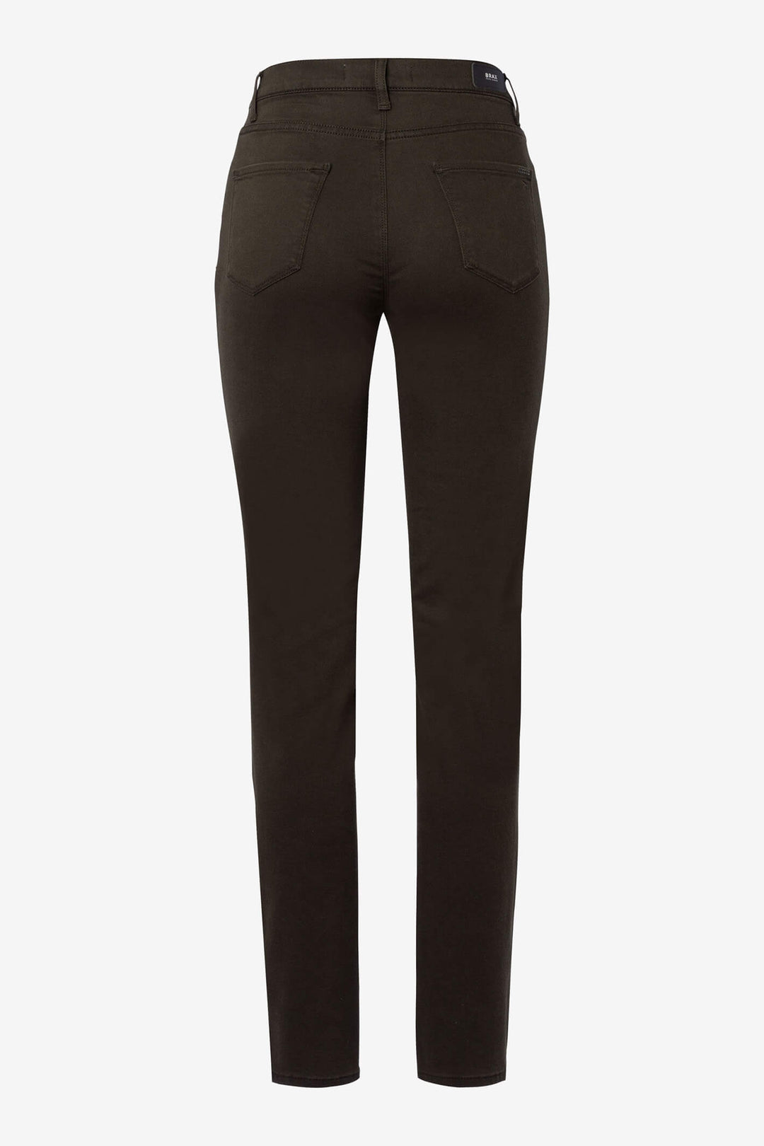 Brax Mary 75-4007/32 Dark Olive Green Slim Fit Jean - Shirley Allum Boutique