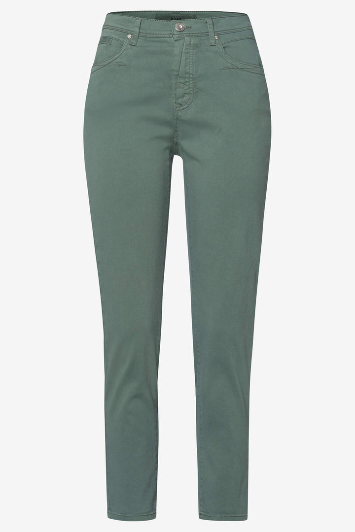 Brax Mary S 71-7558 35 Mary S Agava Green Ultra Light Slim Fit Jeans - Shirley Allum Boutique