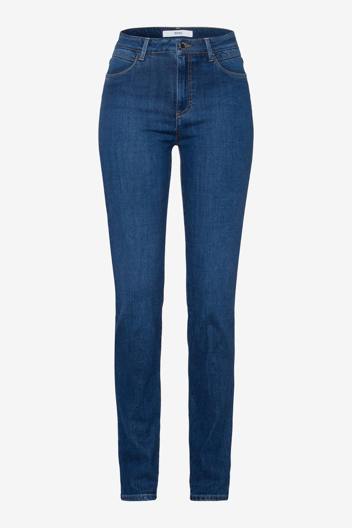 Brax Shakira 70-1000 25 Slightly Used Blue Denim Free To Move Jeans - Shirley Allum Boutique