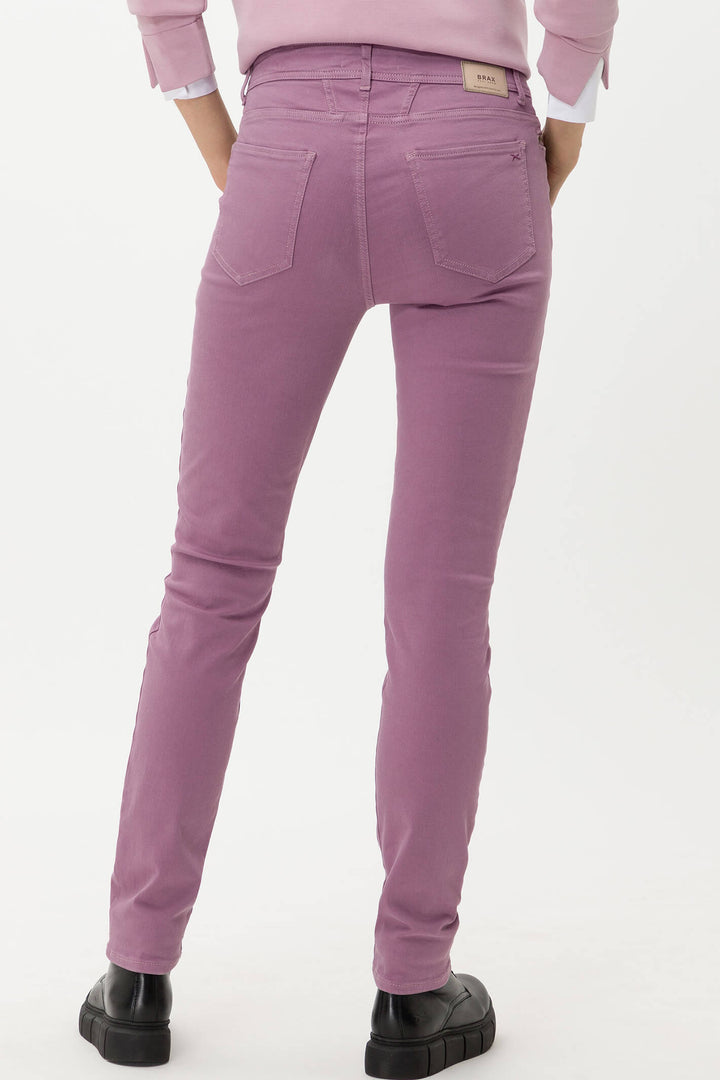Brax Shakira 79-7504 84 Plum Pink Skinny Fit Jeans - Shirley Allum Boutique