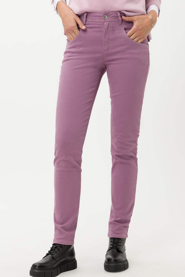 Brax Shakira 79-7504 84 Plum Pink Skinny Fit Jeans - Shirley Allum Boutique