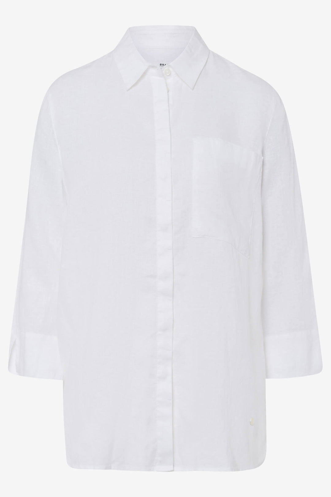 Brax Vicki 44-7027-99 White Shirt - Shirley Allum Boutique