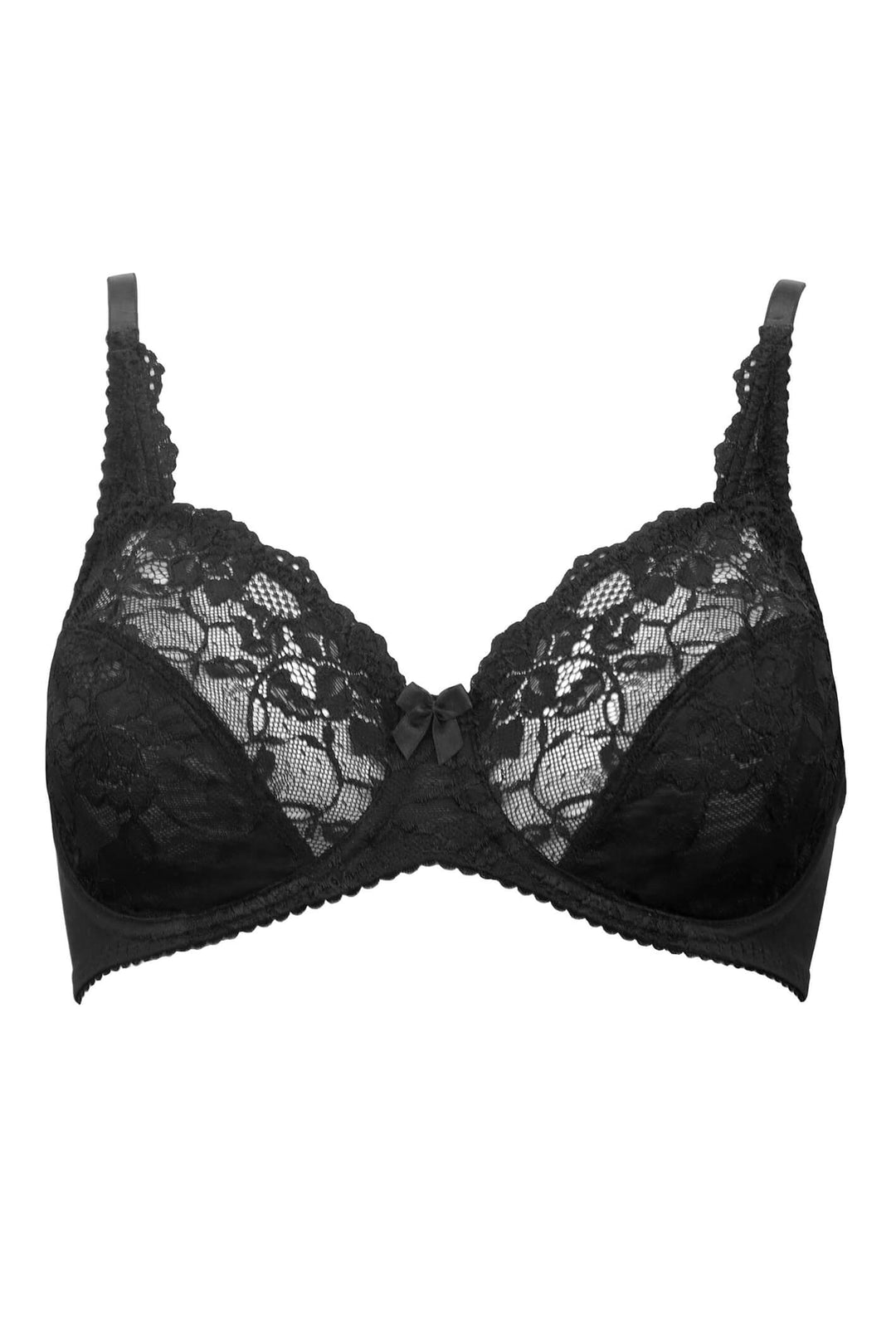 Charnos 116501 Rosalind Black Full Cup Underwired Bra