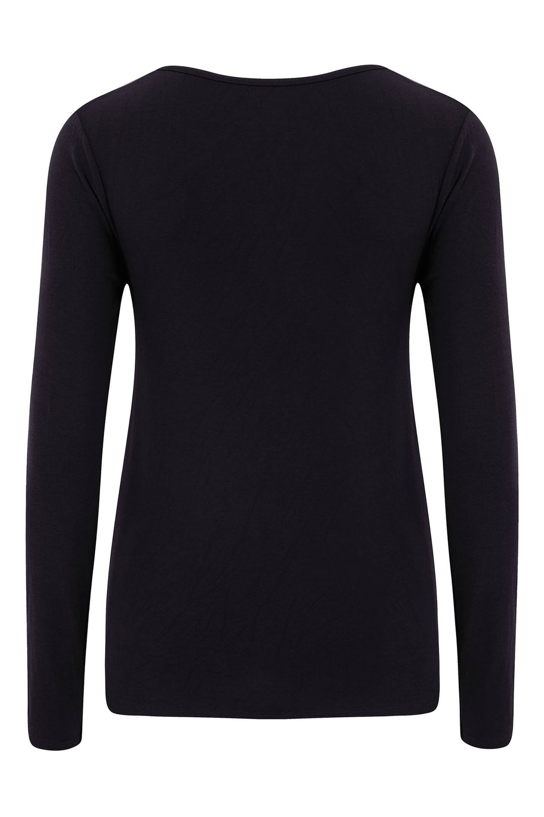 Charnos 1582360 Second Skin Black Long Sleeve Thermal Top - Shirley Allum Boutique