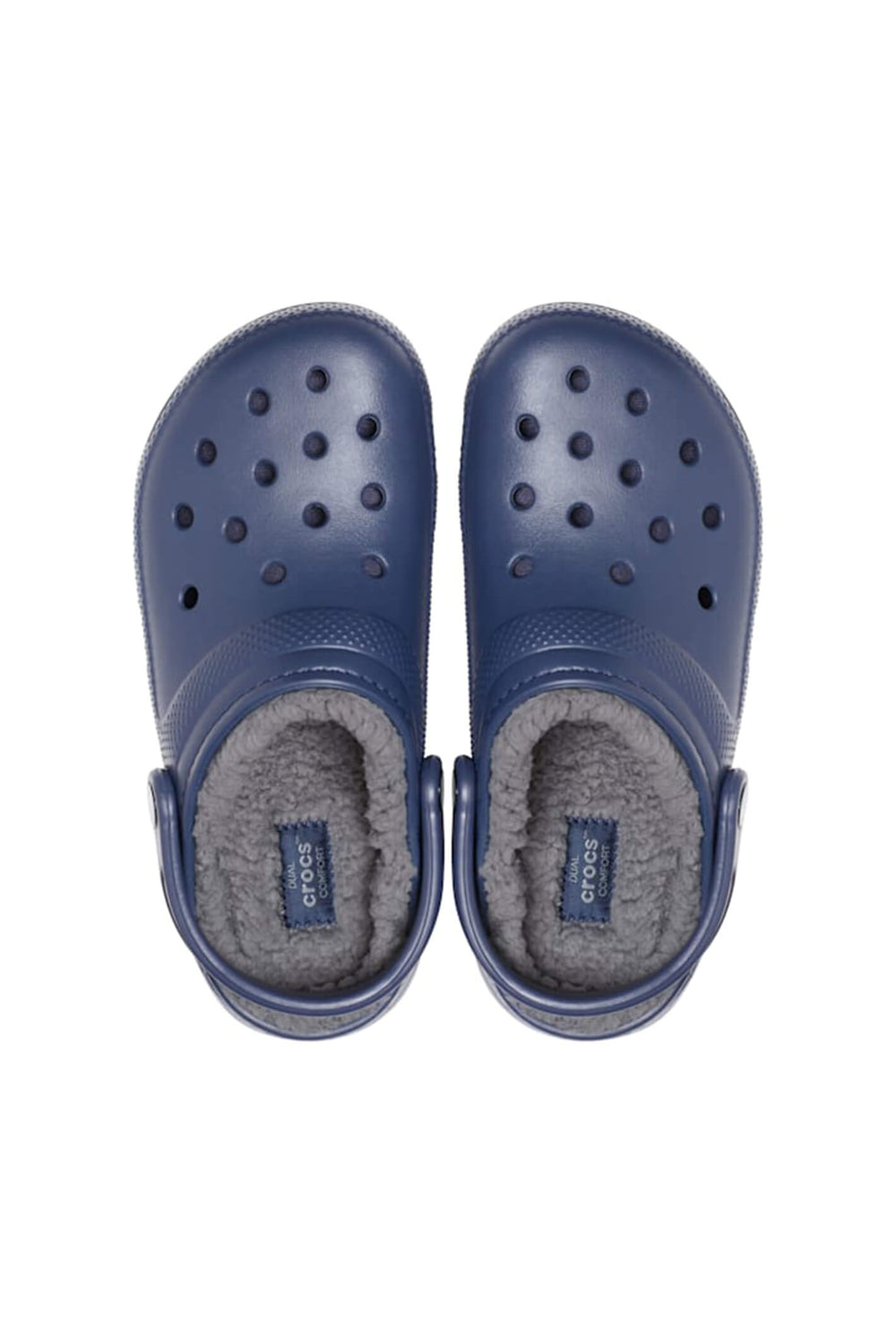 Crocs Classic 203591 459 Lined Navy Charcoal Clog - Shirley Allum Boutique