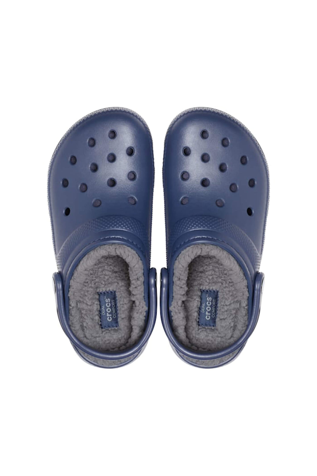 Crocs Classic 203591 459 Lined Navy Charcoal Clog - Shirley Allum Boutique