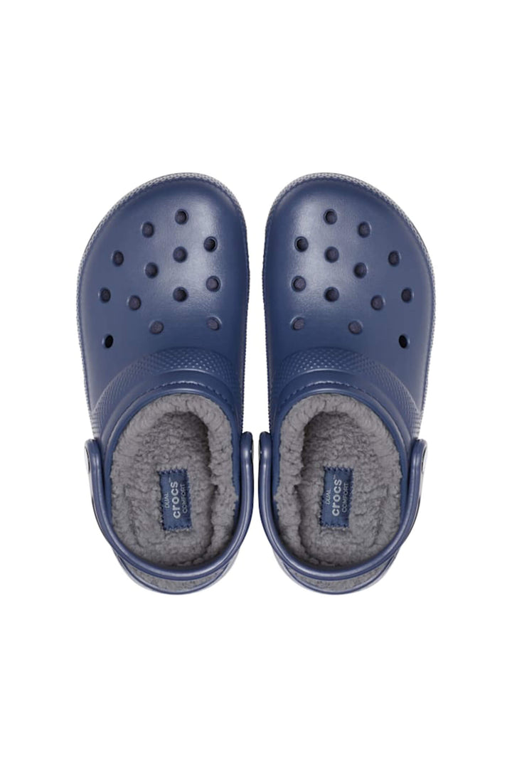 Crocs Classic 203591 459 Lined Navy Charcoal Clog - Shirley Allum Boutique