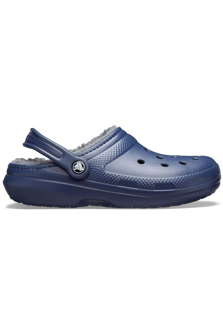 Crocs Classic 203591 459 Lined Navy Charcoal Clog - Shirley Allum Boutique