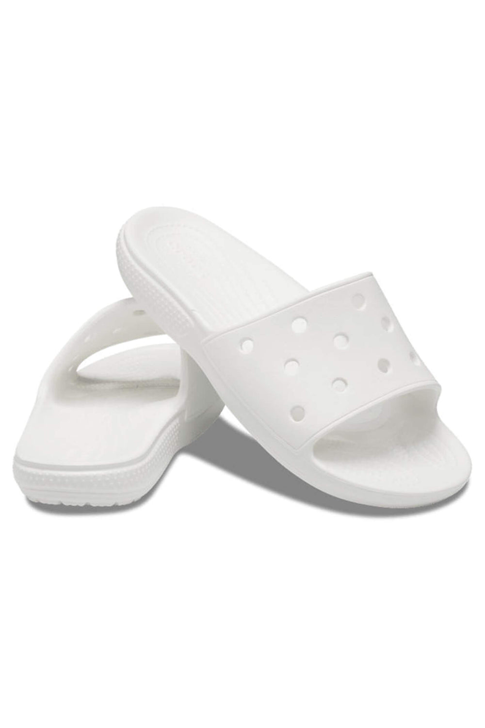 Crocs Classic 206121 Slide White Sandal - Shirley Allum Boutique