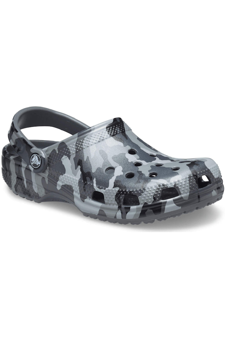 Crocs Classic 206454 OIE Camo Grey Multi Clog - Shirley Allum Boutique