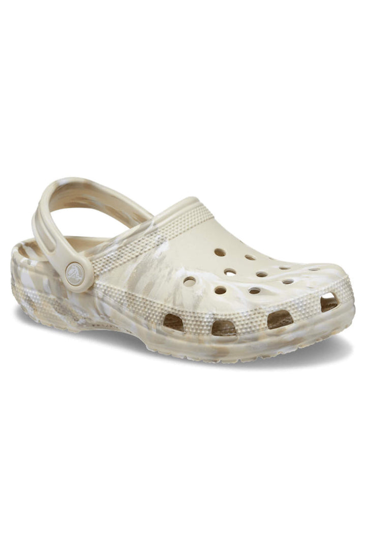 Crocs Classic 206867 Bone Marbled Multi Clog - Shirley Allum Boutique