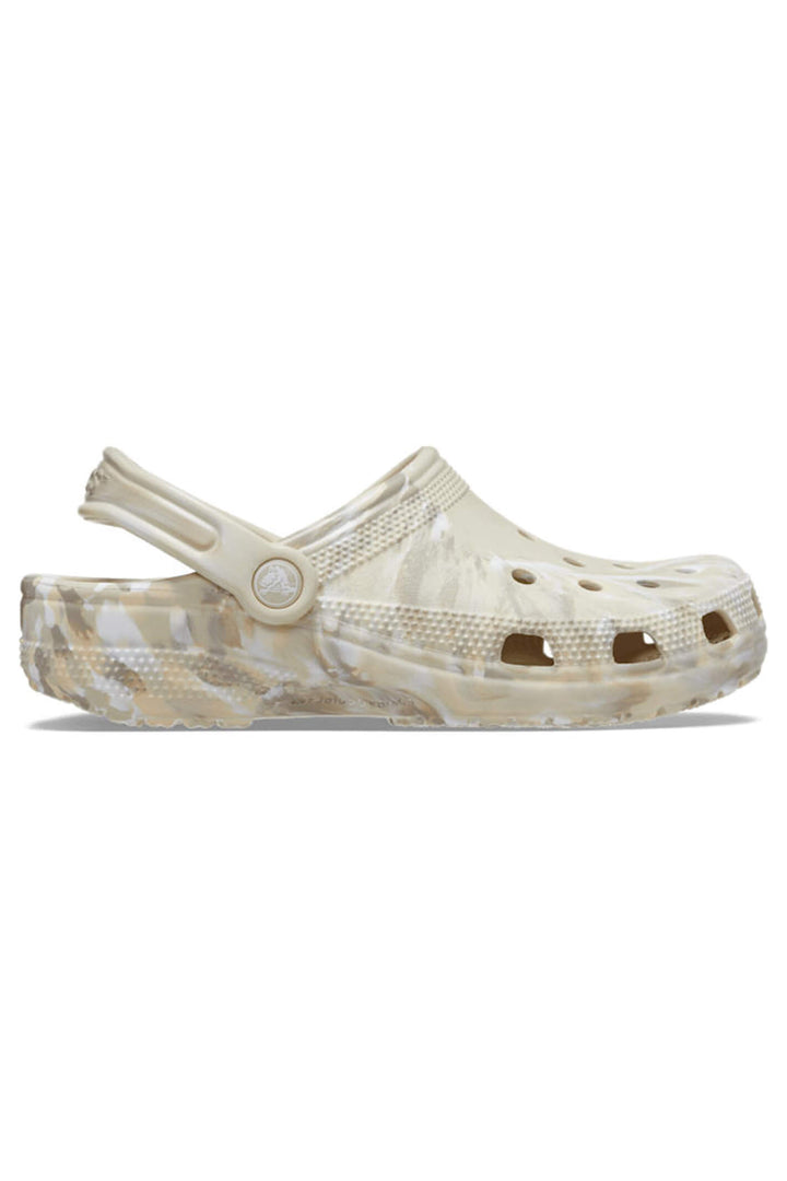 Crocs Classic 206867 Bone Marbled Multi Clog - Shirley Allum Boutique