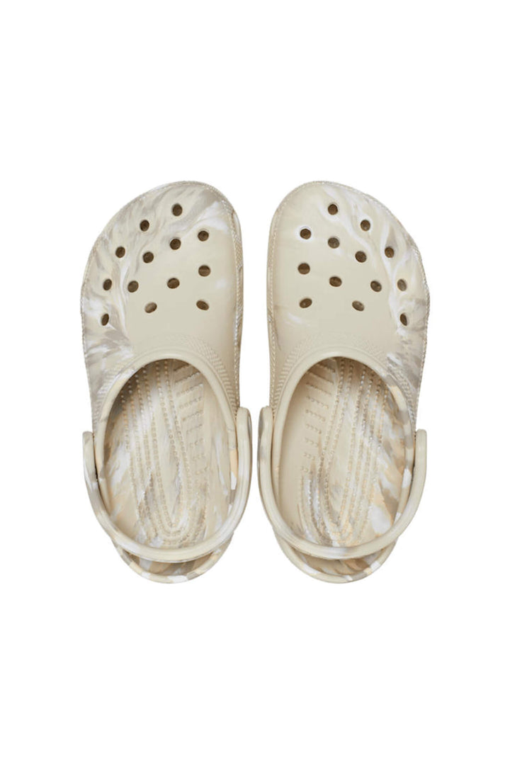 Crocs Classic 206867 Bone Marbled Multi Clog - Shirley Allum Boutique