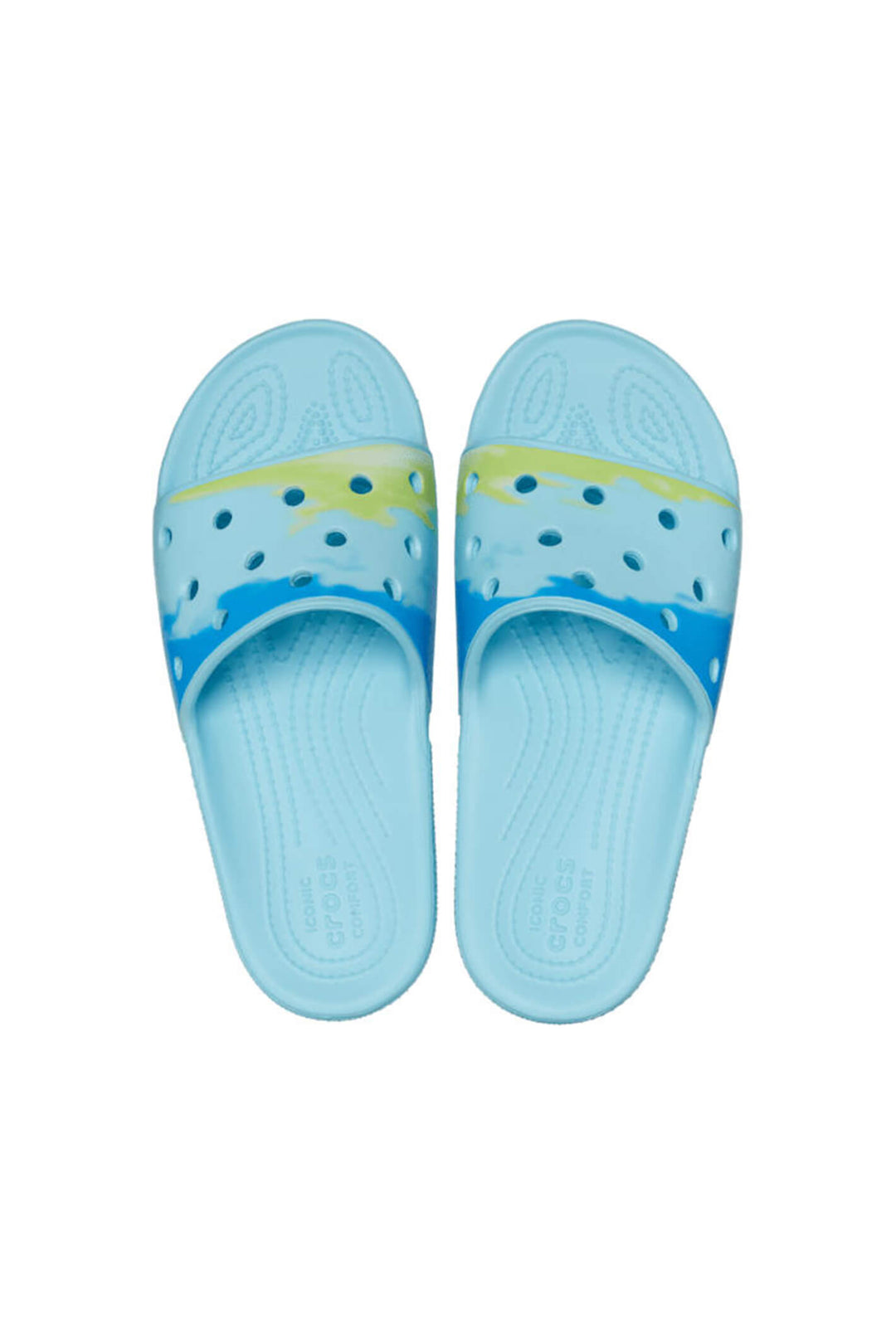Crocs Classic 208276 Slide Ombre Artic Multi Sandal - Shirley Allum Boutique