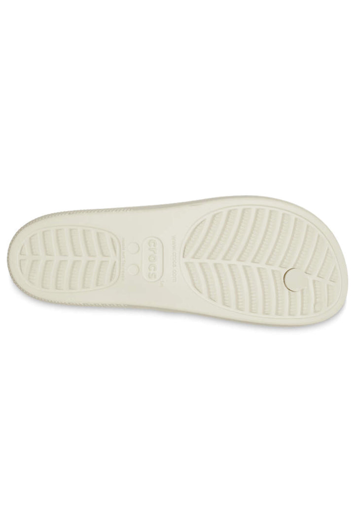 Crocs Classic Platform Flip 207714 Bone Sandal - Shirley Allum Boutique