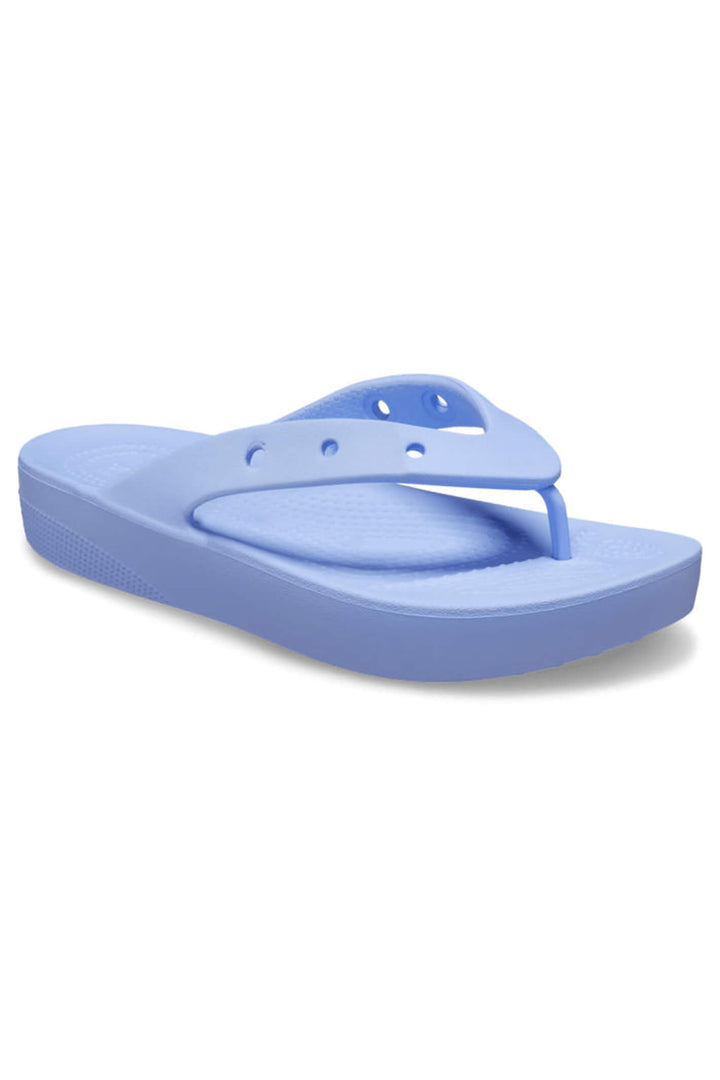 Crocs Classic Platform Flip 207714 Moon Jelly Sandal