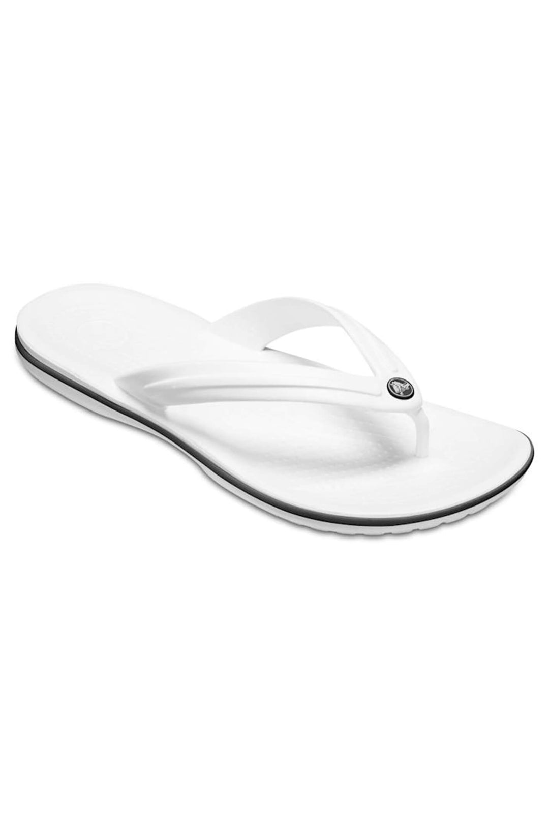 Crocs Crocband Flip 11033 White Sandal - Shirley Allum Boutique