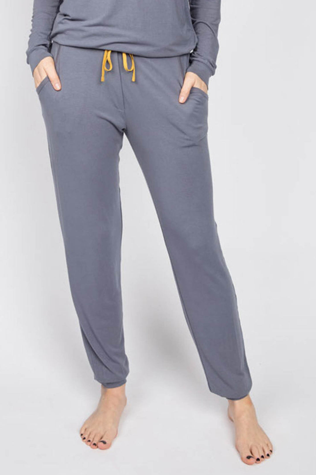 Cyberjammies 4885 Rachel Grey Knit Pyjama Pant - Shirley Allum Boutique