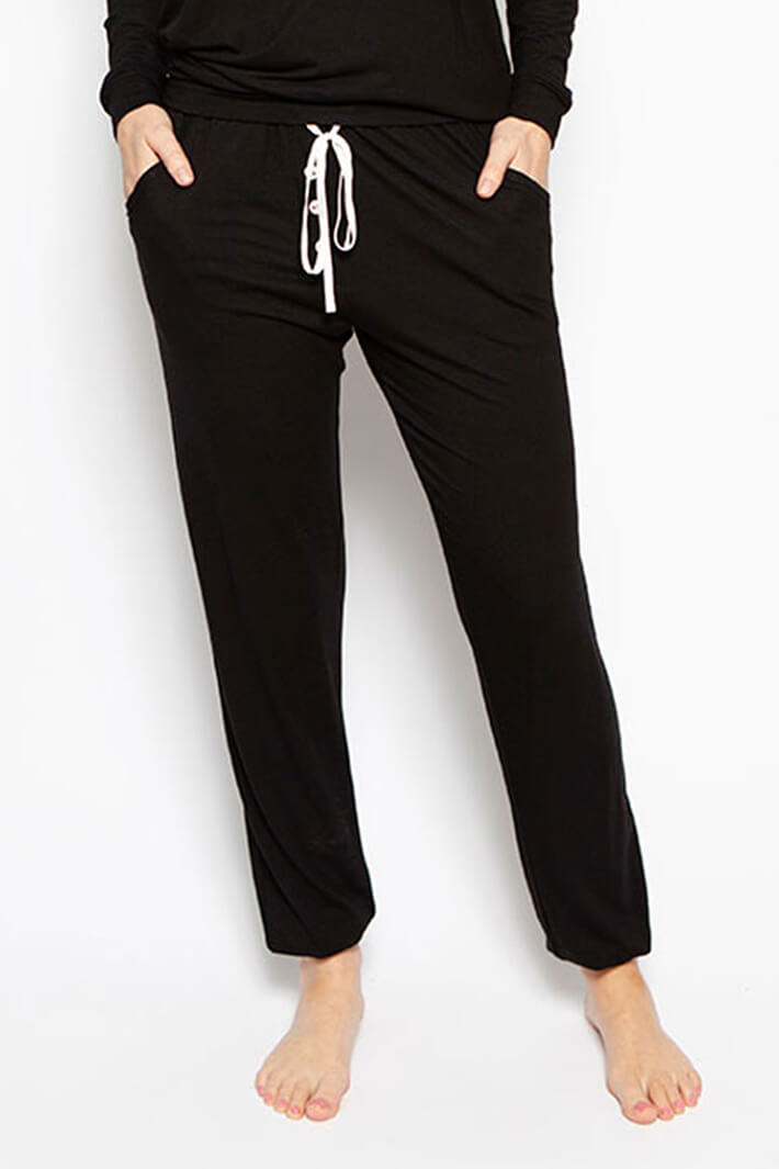 Cyberjammies 9205 Katie Black Jersey Pyjama Pants - Shirley Allum Boutique