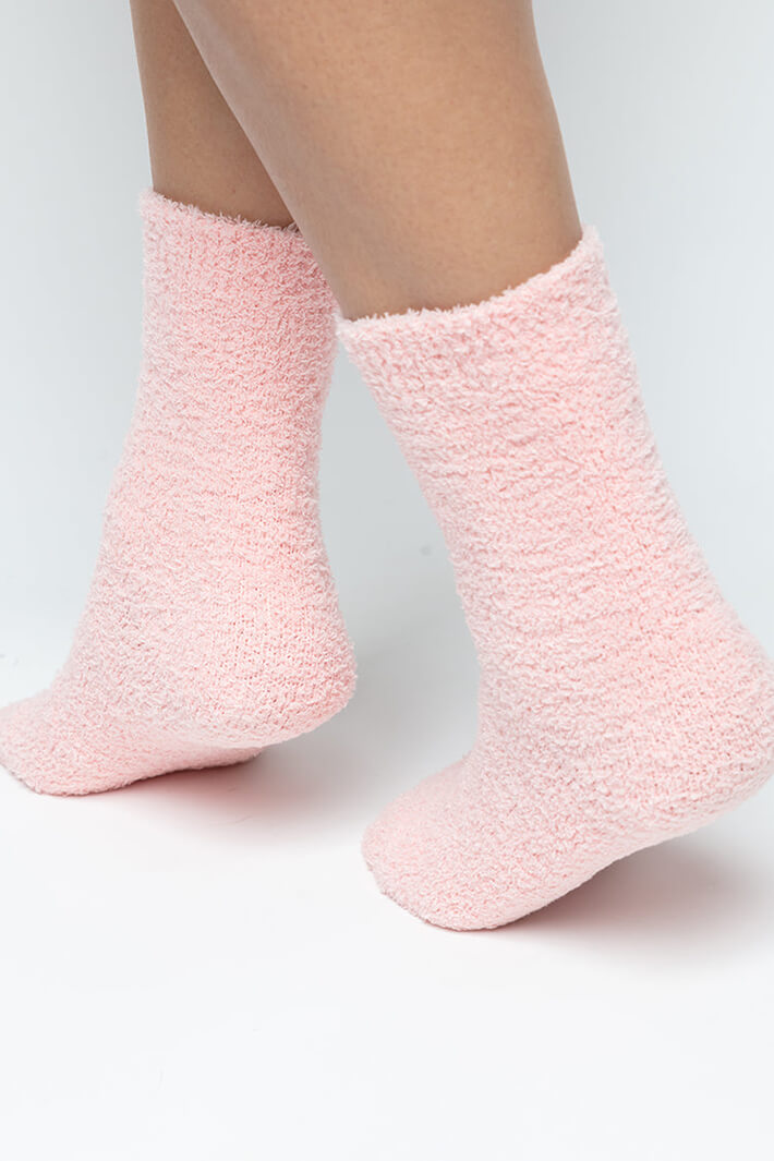 Cyberjammies 9705 Fluffy Chenille Rose Socks - Shirley Allum Boutique