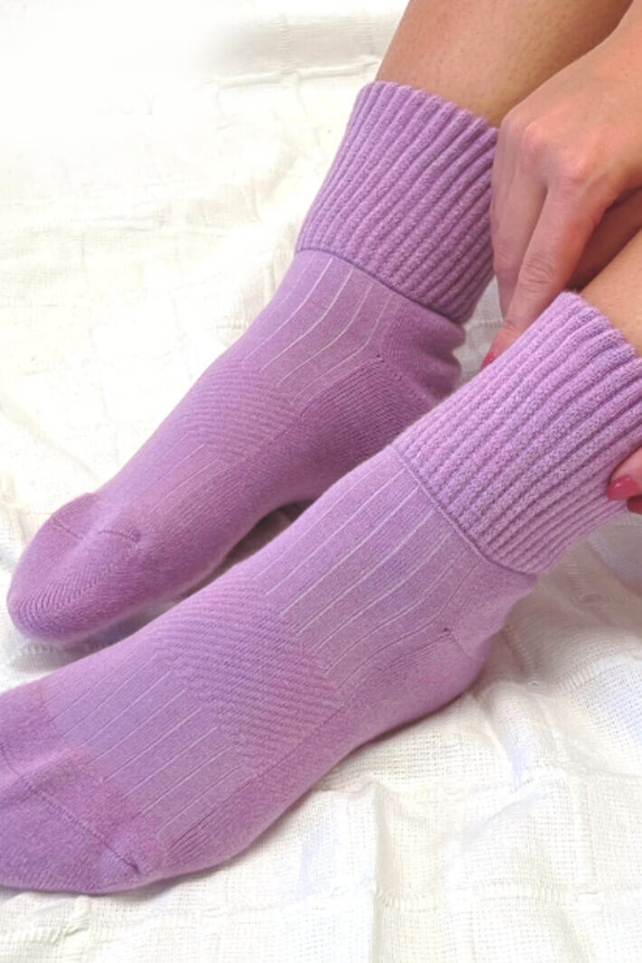 Cyberjammies 9708 Bamboo Lilac Socks - Shirley Allum Boutique